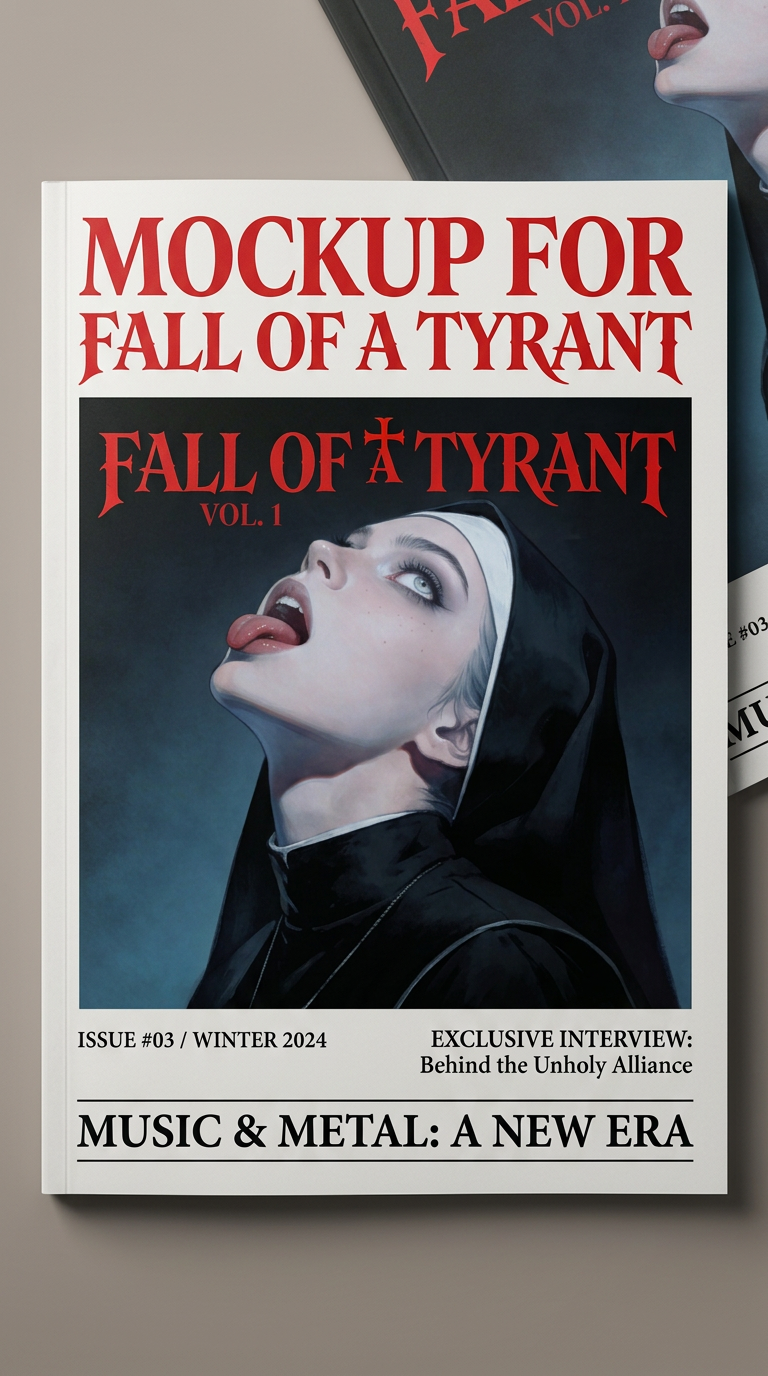 Fall Of A Tyrant Mockup